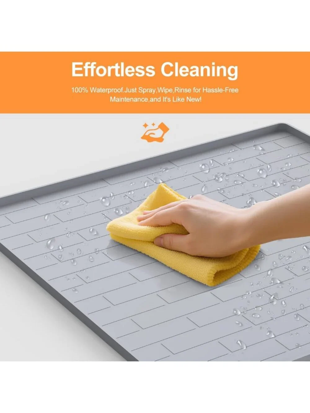 Non-Slip Dog Pee Pad Holder, Leak-Proof Potty Training Tray, 24